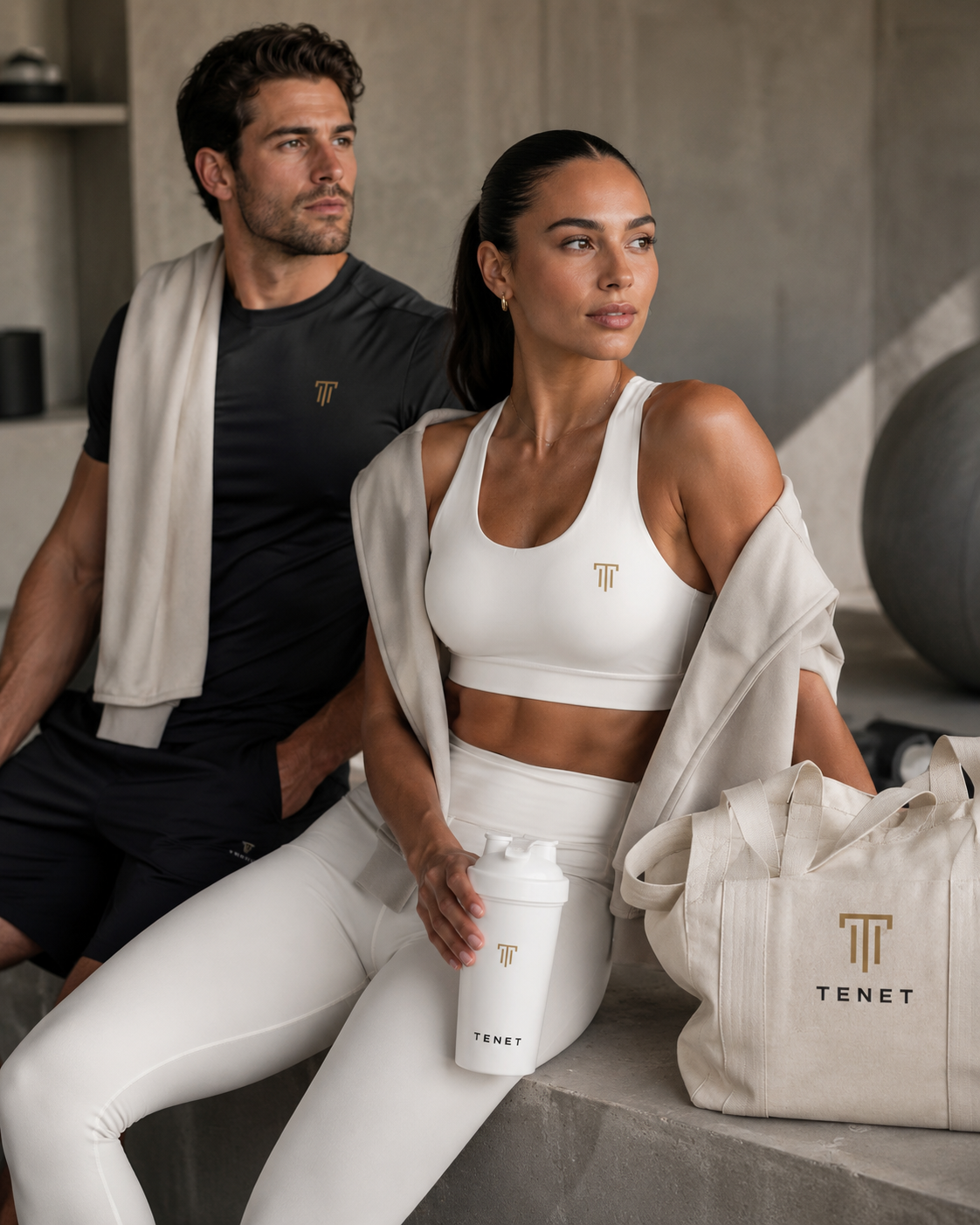 Two Tenet members post-session